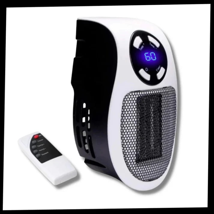 Warmfell™ Cordless Wall Socket Heater with Remote Control