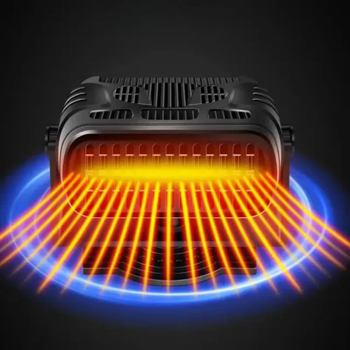 Warmfell™ 2-in-1 Portable Car Heater &amp; Cooling Fan, 12V Plug-in