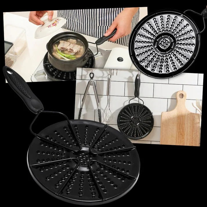 Warmfell™ Iron Heat Diffuser Plate for Gas Hobs, Even Heat