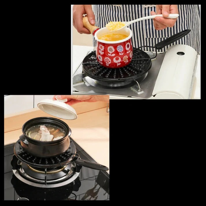 Warmfell™ Iron Heat Diffuser Plate for Gas Hobs, Even Heat