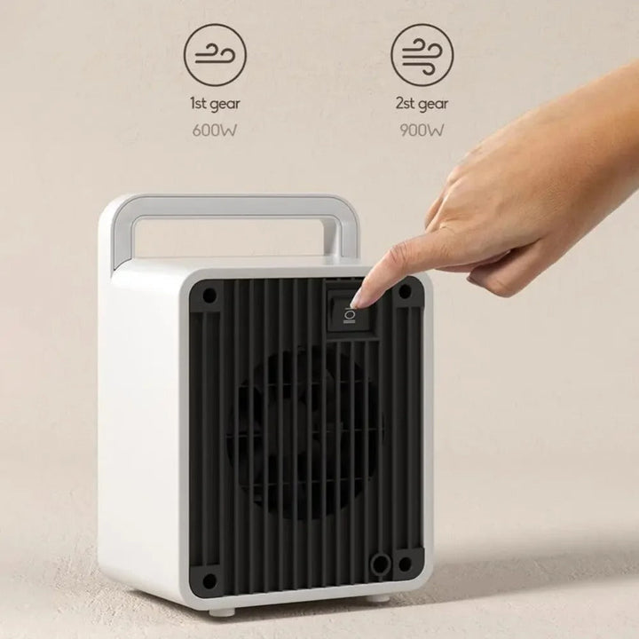 Warmfell™ Compact 600W Fan Heater with Two Heat Settings