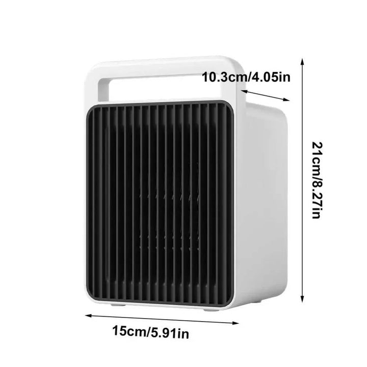 Warmfell™ Compact 600W Fan Heater with Two Heat Settings