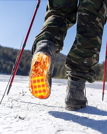 Warmfell™ USB Heated Insoles, Cut to Size for Most Shoes