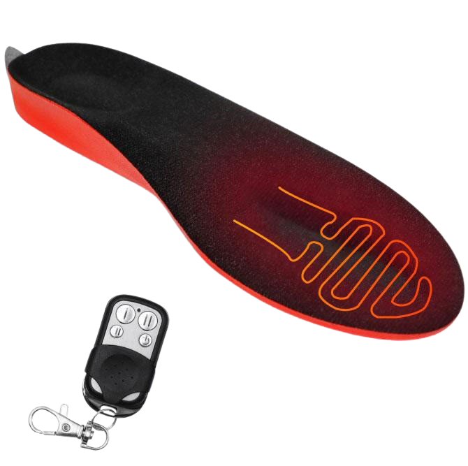 Warmfell™ Rechargeable Heated Insoles with Remote Control