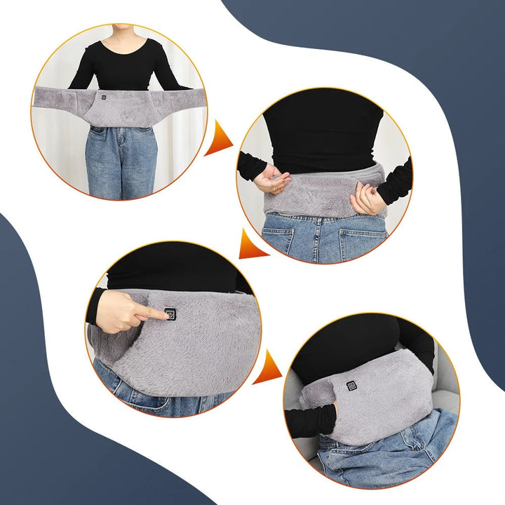Warmfell™ USB Rechargeable Hand and Waist Warmer With 3 Heat Levels