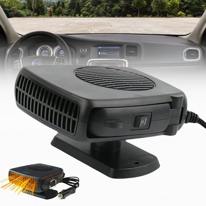 Warmfell™ 12V Ceramic Car Heater with Heat & Fan Settings