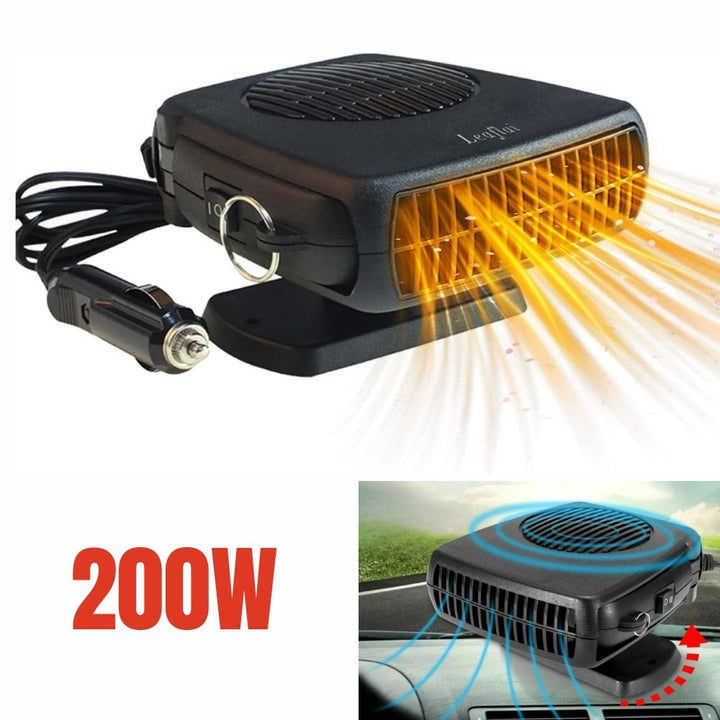 Warmfell™ 12V Ceramic Car Heater with Heat &amp; Fan Settings