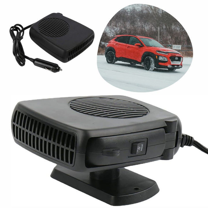Warmfell™ 12V Ceramic Car Heater with Heat &amp; Fan Settings