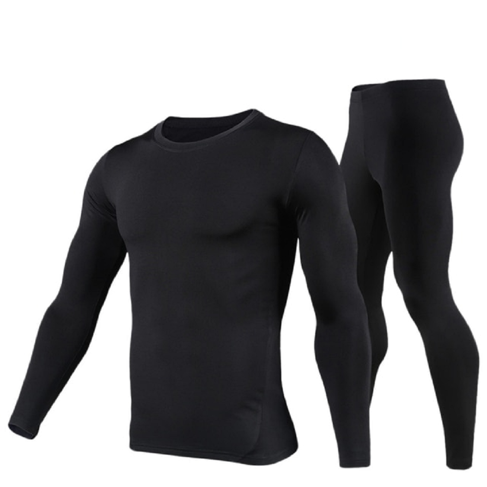 Warmfell™ USB Heated Thermal Base Layer Set with Flatlock Seams