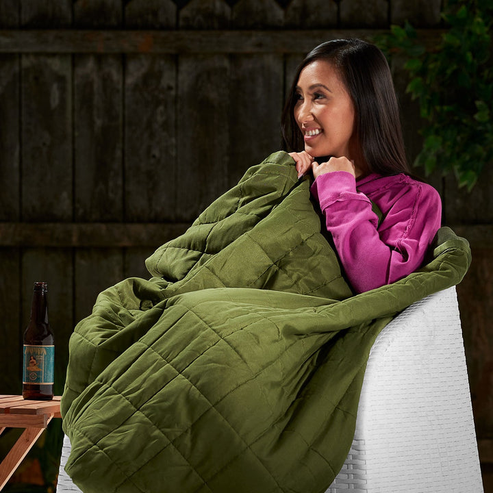 Warmfell™ Battery Heated Outdoor Blanket with 3 Heat Zones