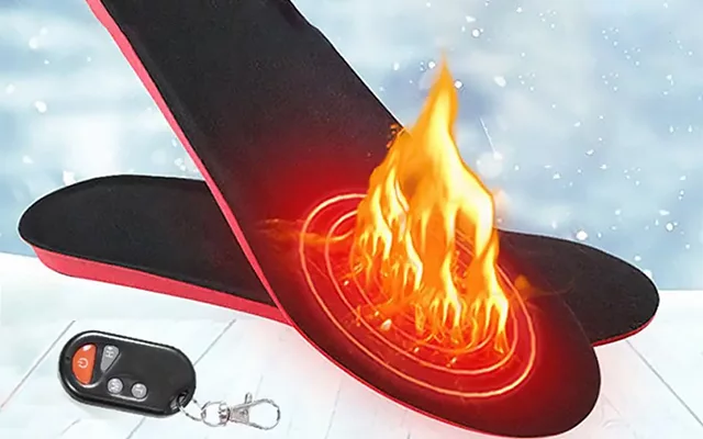 Warmfell™ Rechargeable Heated Insoles with Remote Control