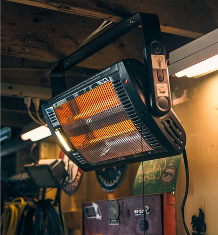 Warmfell™ Wall-Mounted Electric Infrared Heater for Outdoors