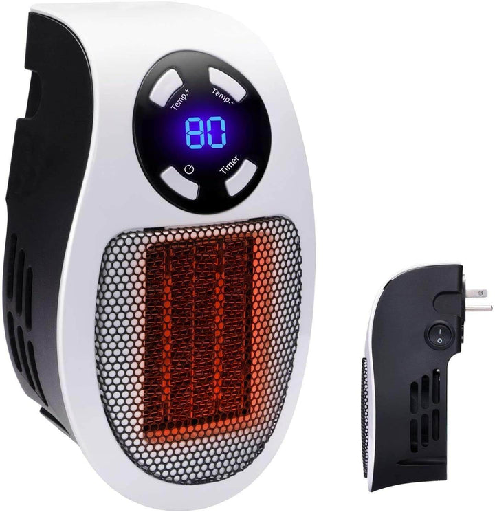 Warmfell™ Compact 500W Electric Heater with Thermostat Control