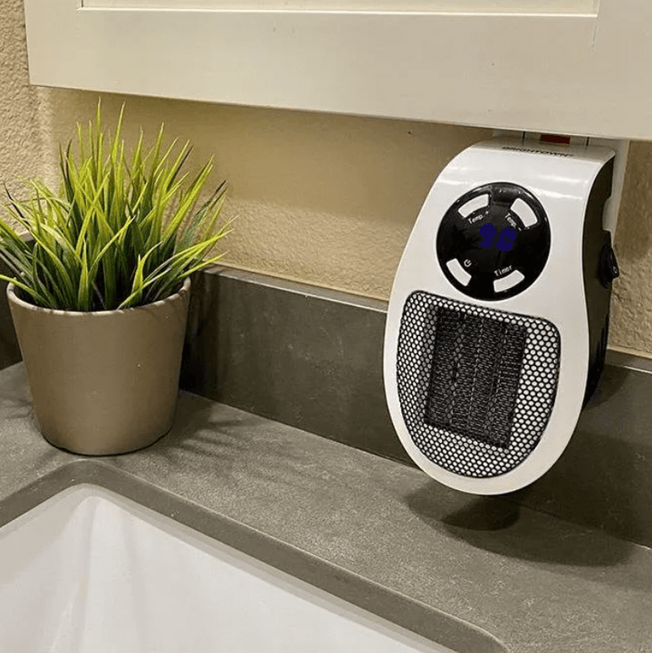 Warmfell™ Compact 500W Electric Heater with Thermostat Control