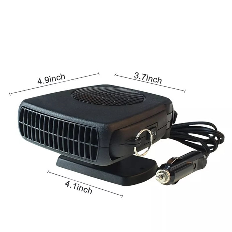 Warmfell™ 12V Car Heater &amp; Fan with Non-Slip 360° Rotating Base