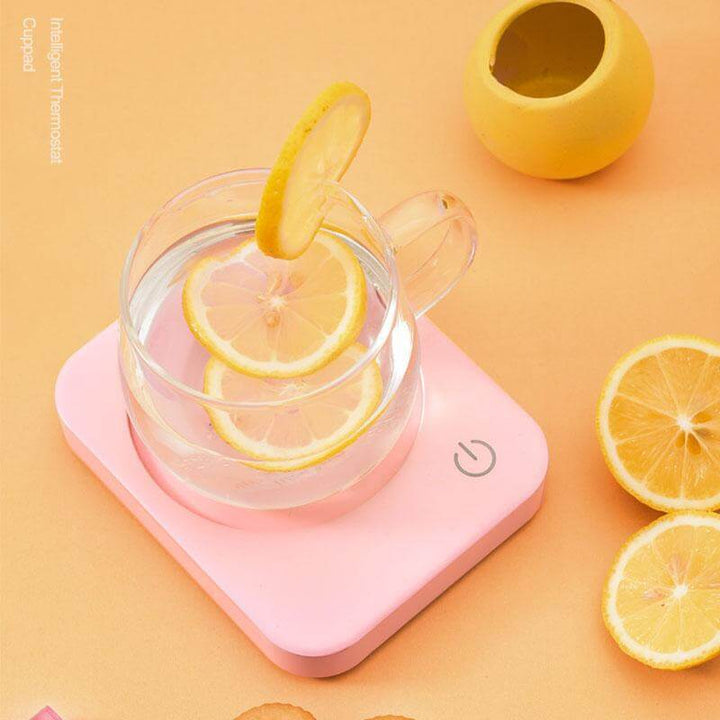 Warmfell™ Cup Warmer Coaster with On/Off Switch and Long Cord
