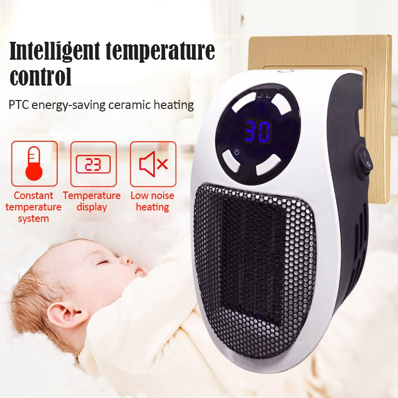 Warmfell™ Mini Desk Heater with Precise Temperature Control