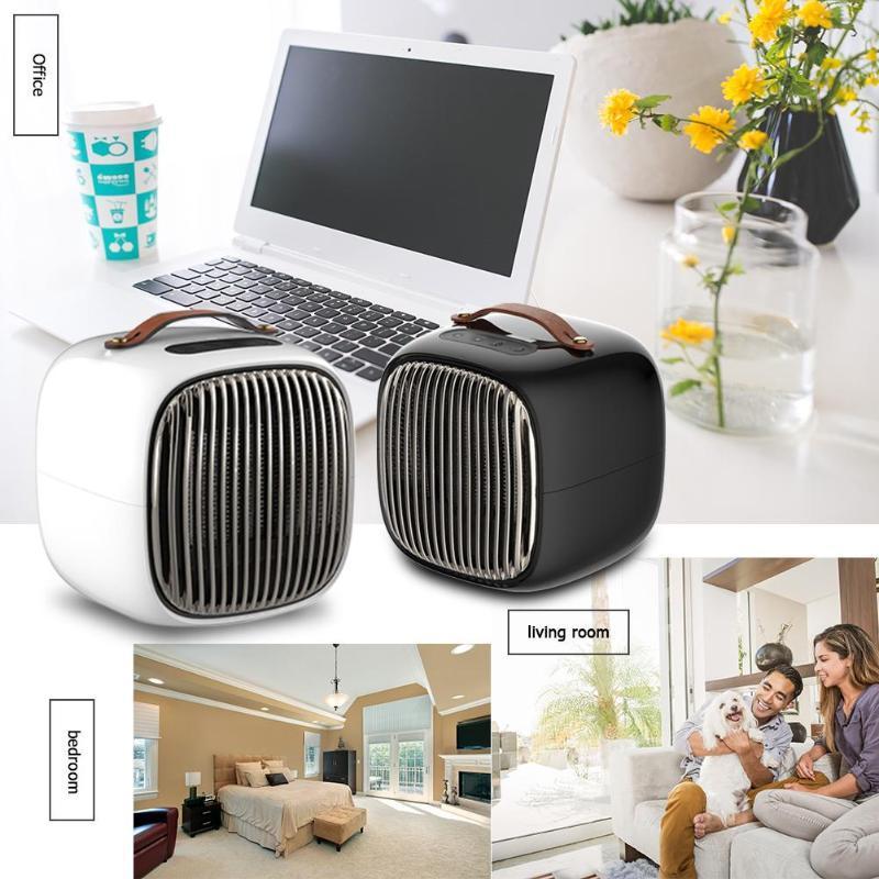 Warmfell™ Compact Ceramic Heater with 3 Settings &amp; Carry Handle