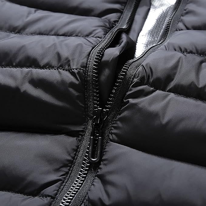 Warmfell™ Hooded Heated Puffer Jacket with 9 Heating Zones