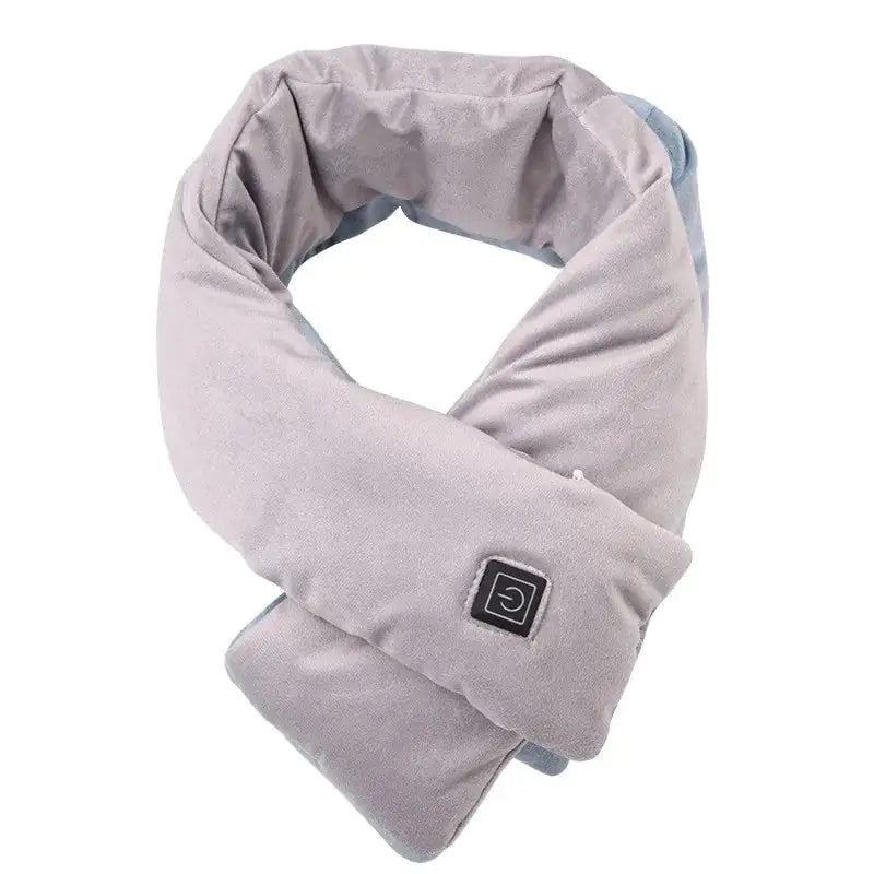 Warmfell™ Heated Neck Wrap Scarf with Even Warmth and USB Power