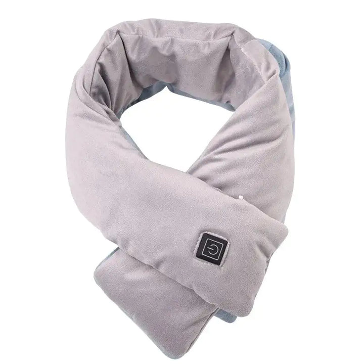 Warmfell™ Heated Neck Wrap Scarf with Even Warmth and USB Power