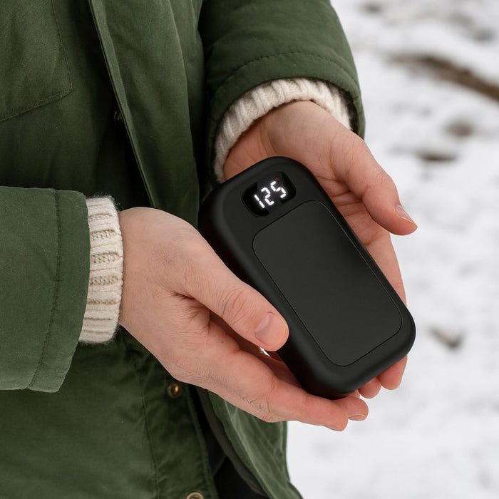 Warmfell™ USB Rechargeable Hand Warmer with LED Screen