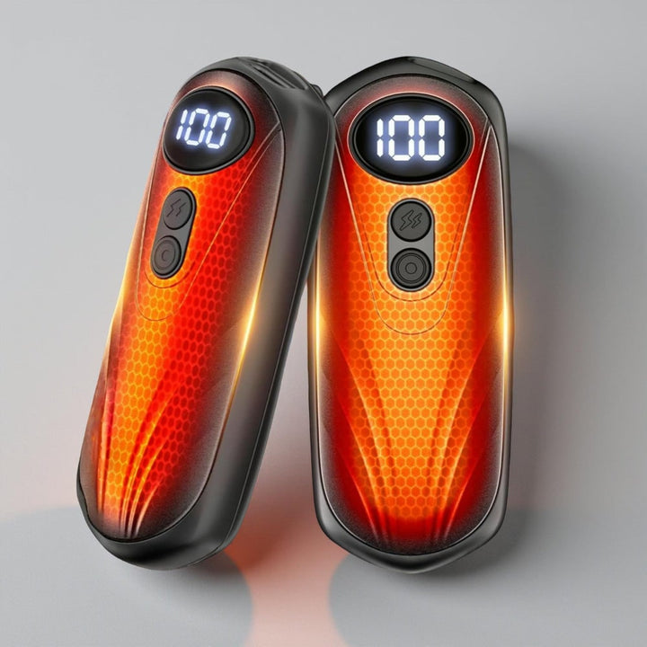 Warmfell™ Rechargeable Hand Warmers Set of 2 with Five Heat Settings