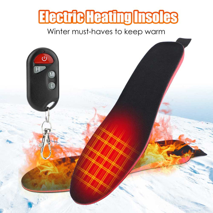 Warmfell™ Rechargeable Heated Insoles, Up to 10 Hours Warmth