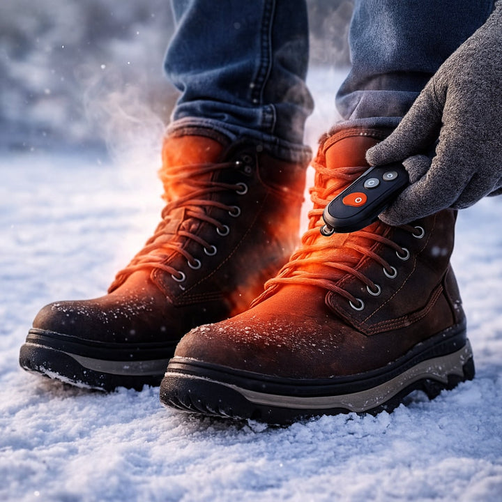 Warmfell™ Heated Insoles with Wireless Remote and Arch Support