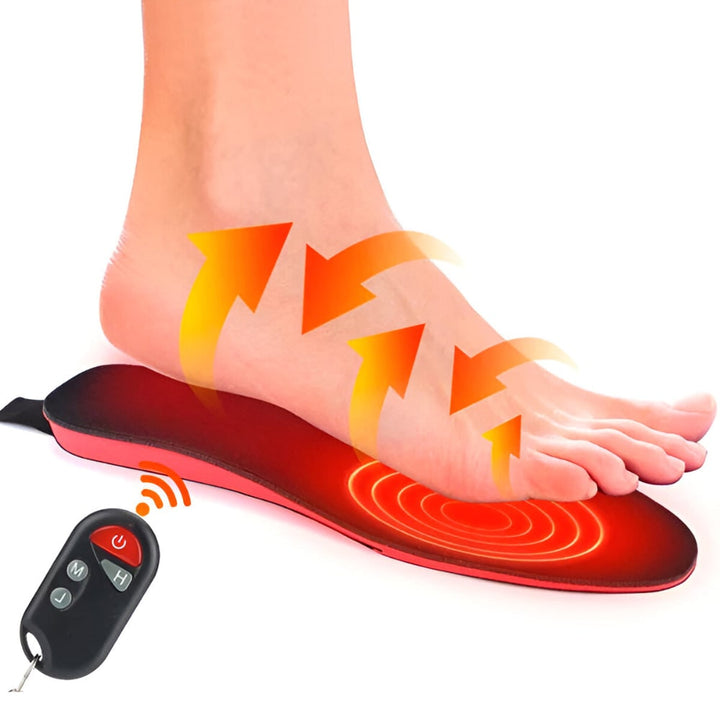 Warmfell™ Heated Insoles with Wireless Remote and Arch Support