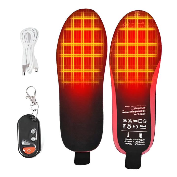 Warmfell™ Heated Insoles with Wireless Remote and Arch Support
