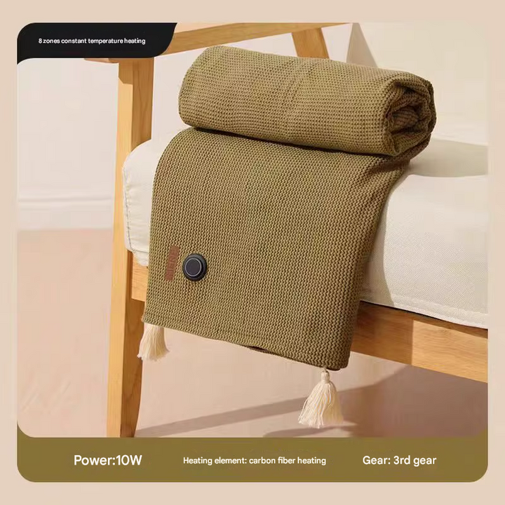Warmfell™ Lightweight USB Heated Travel Blanket 150 x 80 cm