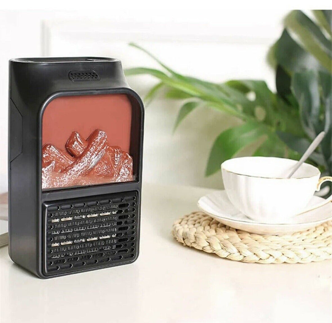 Warmfell™ Electric Flame Effect Heater with Digital Thermostat