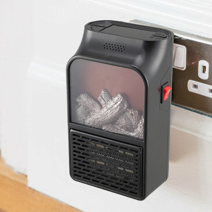 Warmfell™ Electric Flame Effect Heater with Digital Thermostat