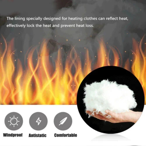 Warmfell™ Heated Jacket with 10 Zones and Rechargeable Battery