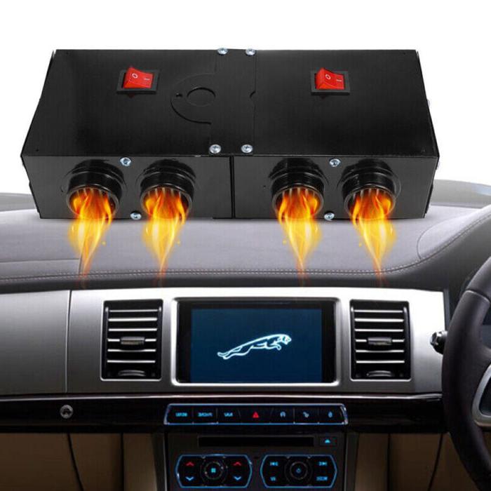 Warmfell™ 500W Electric Car Heater with 4 Air Outlets