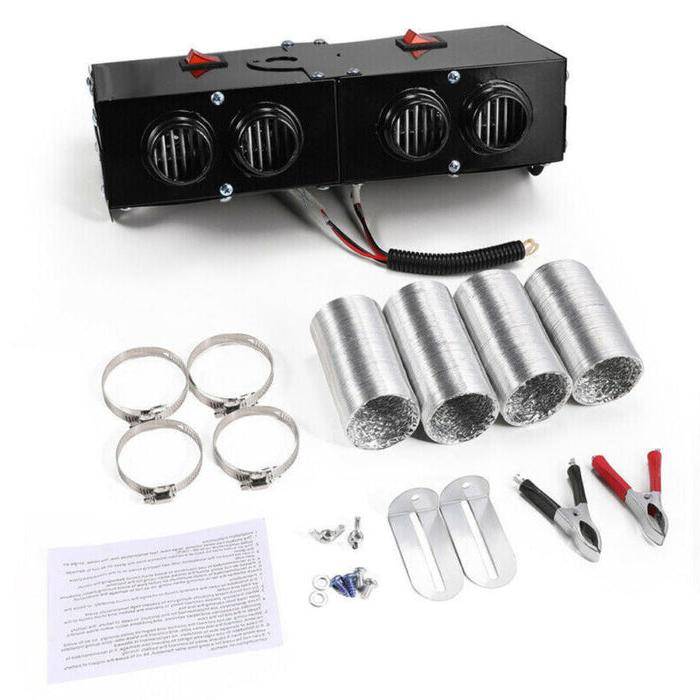 Warmfell™ 500W Electric Car Heater with 4 Air Outlets