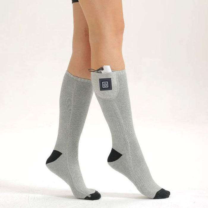 Warmfell™ Rechargeable Heated Socks with Up to 8 Hours of Adjustable Warmth