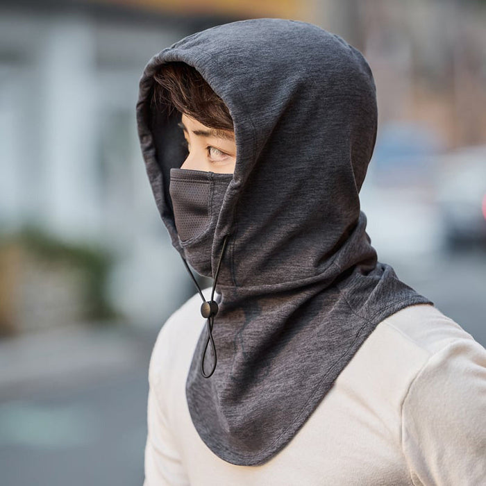 Warmfell™ Hooded Face Mask with Neck Warmer for Cycling and Skiing
