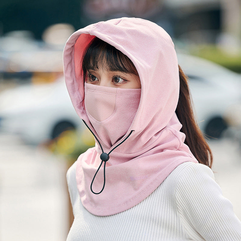 Warmfell™ Hooded Face Mask with Neck Warmer for Cycling and Skiing