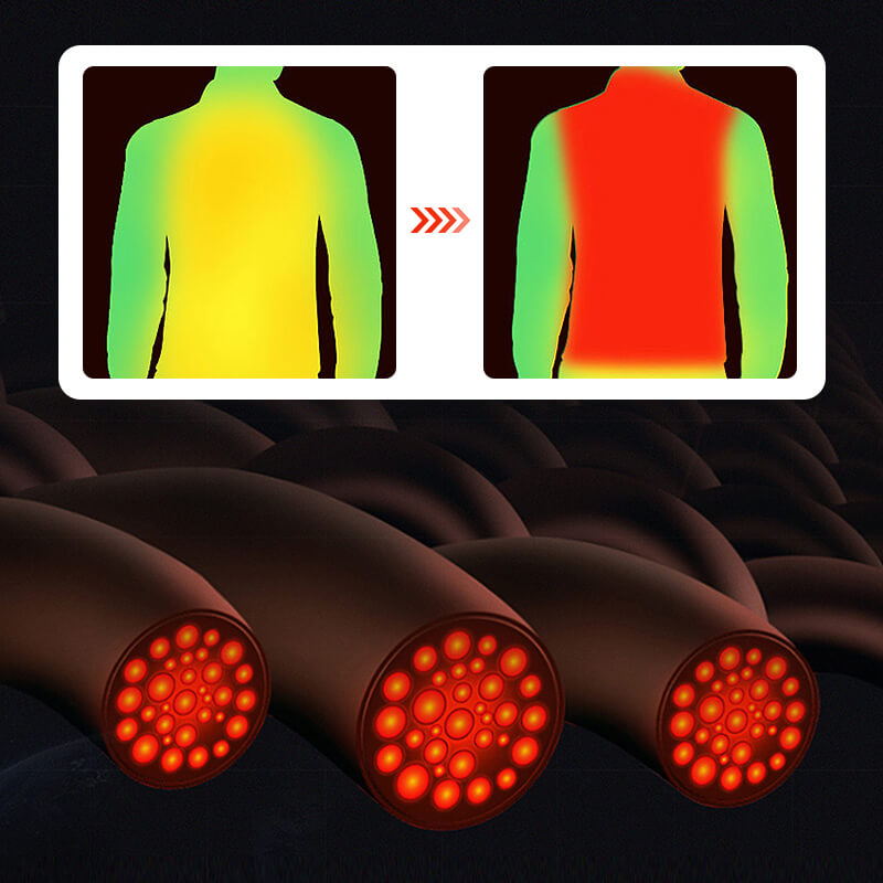 Warmfell™ Heated Gilet with 13 Heating Zones and Front-Back Control