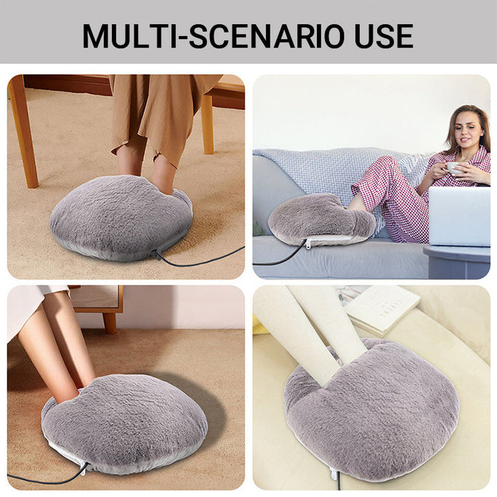 Warmfell™ Plush Heated Foot Warmer with 30-Second Heat-Up