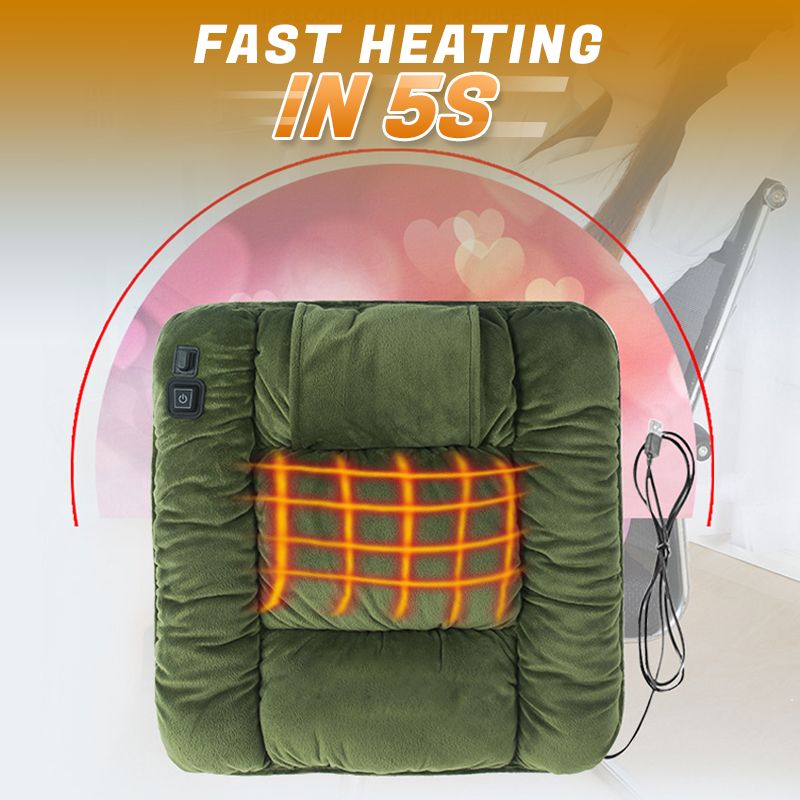 Warmfell™ Graphene Heated Seat Cushion That Warms in 5 Seconds