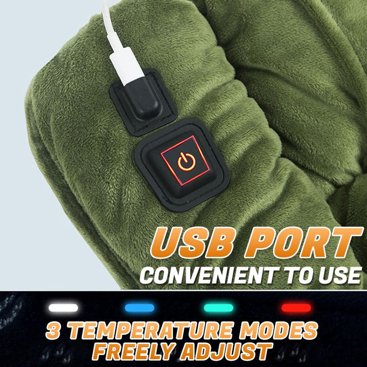 Warmfell™ Graphene Heated Seat Cushion That Warms in 5 Seconds