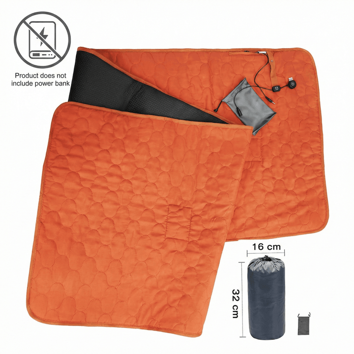 Warmfell™ Quilted 5-Zone Heated Pad with USB Power