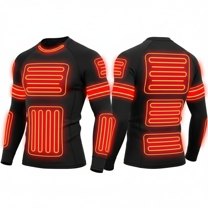 Warmfell™ Heated Thermal Base Layer Set with Multi-Zone Warmth