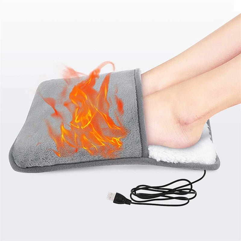 Warmfell™ USB Foot Warmer Cushion in Soft Plush Fabric