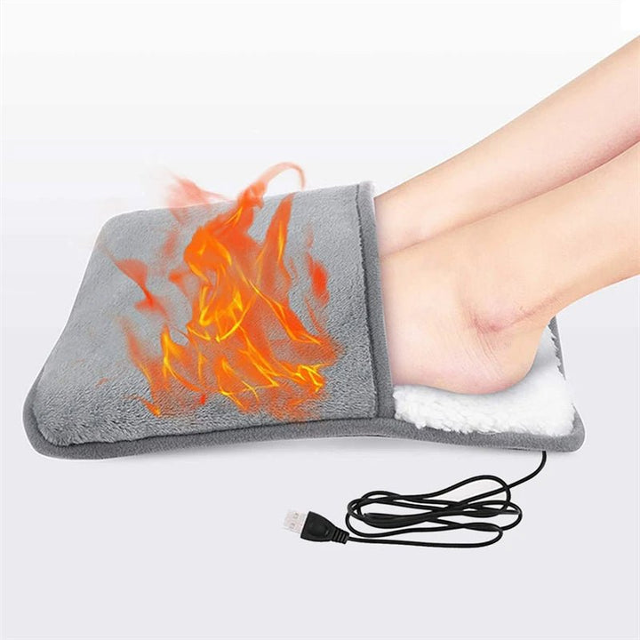 Warmfell™ USB Foot Warmer Cushion in Soft Plush Fabric