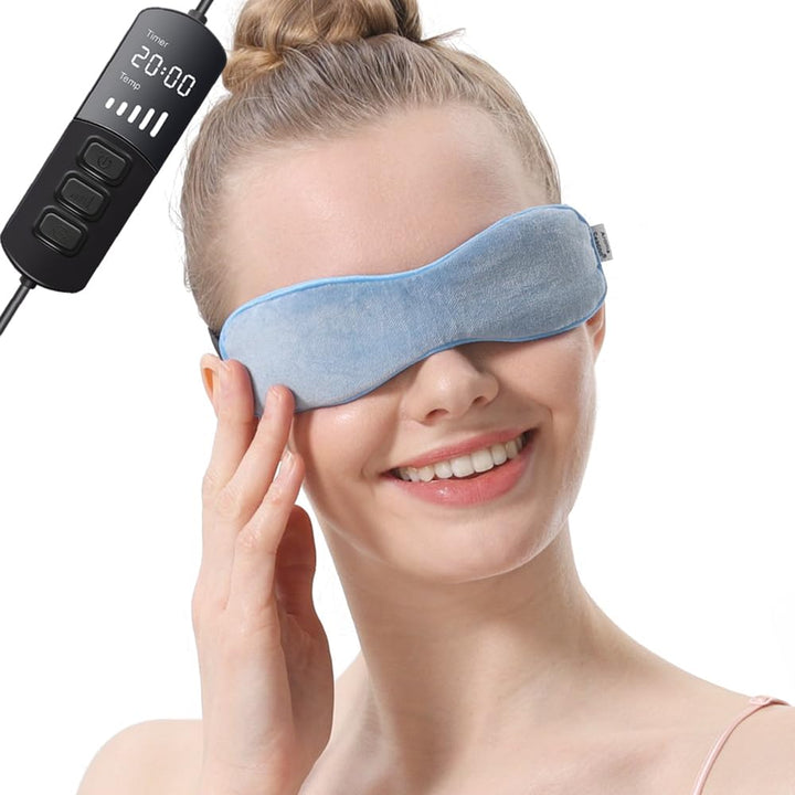Warmfell™ Graphene Heated Eye Mask With 5 Heat Settings and Timer