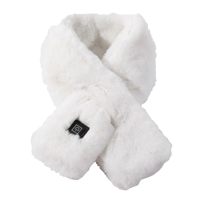Warmfell™ Women's Faux Fur Heated Scarf with Three Temperature Settings